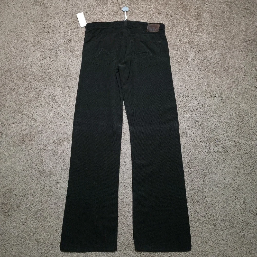 AG Adriano Goldschmied The Hero Straight Leg Corduroy Pants Brown Mens 34 New‎